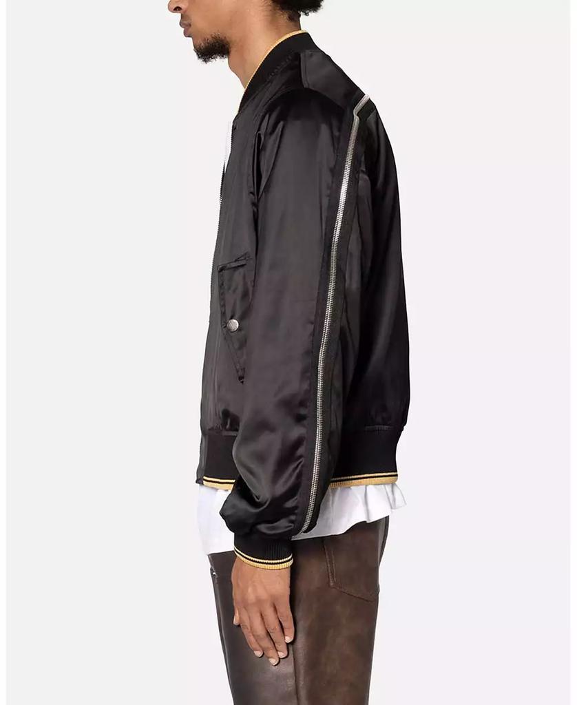 MNML Men's Dark Bark Double Zip Jacket