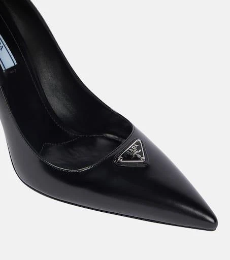 Prada Brushed leather pumps 6