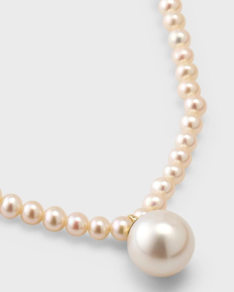 POPPY FINCH 14k Gold Pearl Choker Necklace 3