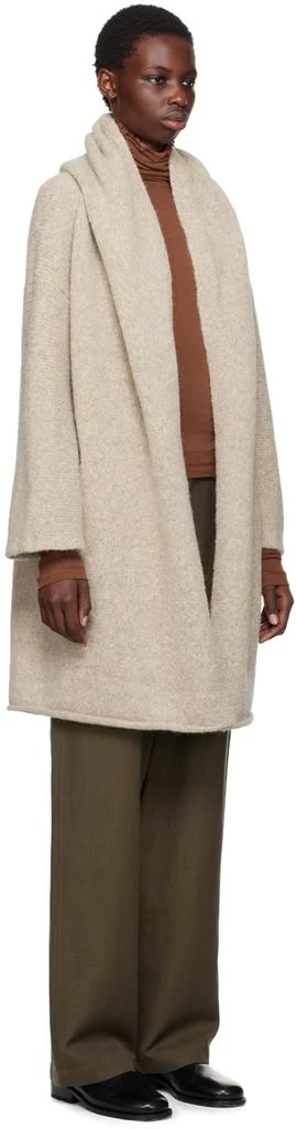 LAUREN MANOOGIAN Taupe Capote Coat 2