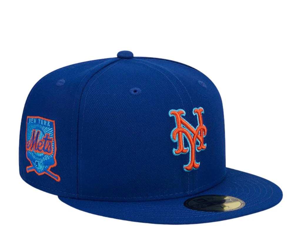 New Era New York Mets Father's Day 2023 59FIFTY Fitted 60355727 Blue/Teal UV 1