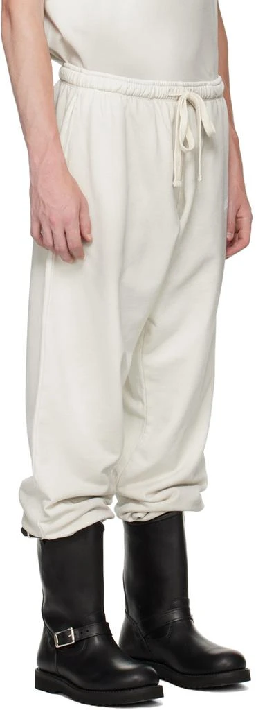 GUESS USA Off-White Printed Sweatpants 2