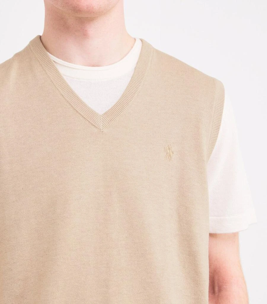 Ralph Lauren Cotton-Blend Polo Pony Sweater Vest 6