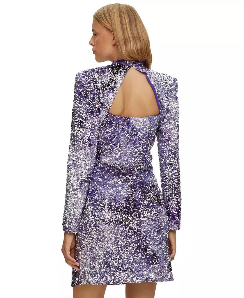 Hugo Boss Women's Slim-Fit Sequin Dress 2
