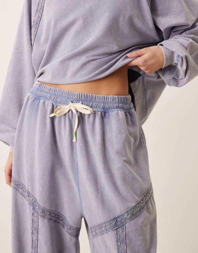 Free People Free People couch club pyjama set in early night combo 3