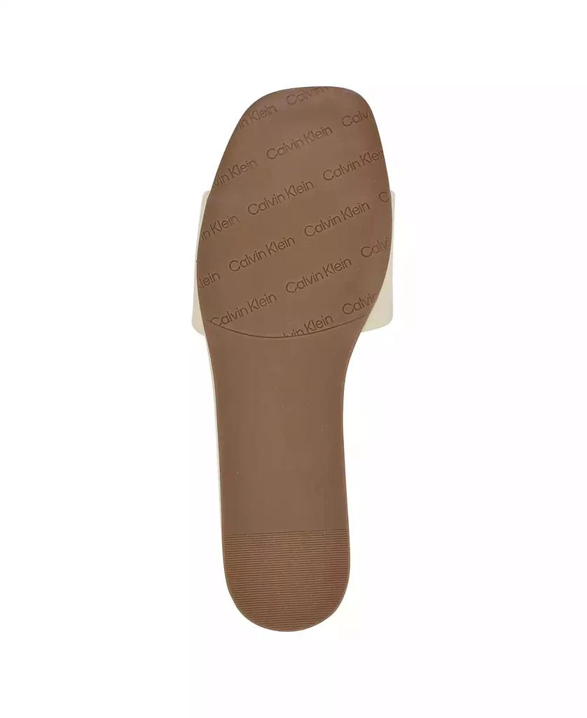 Calvin Klein Women's Yancie Slip-On Flat Casual Sandals 5