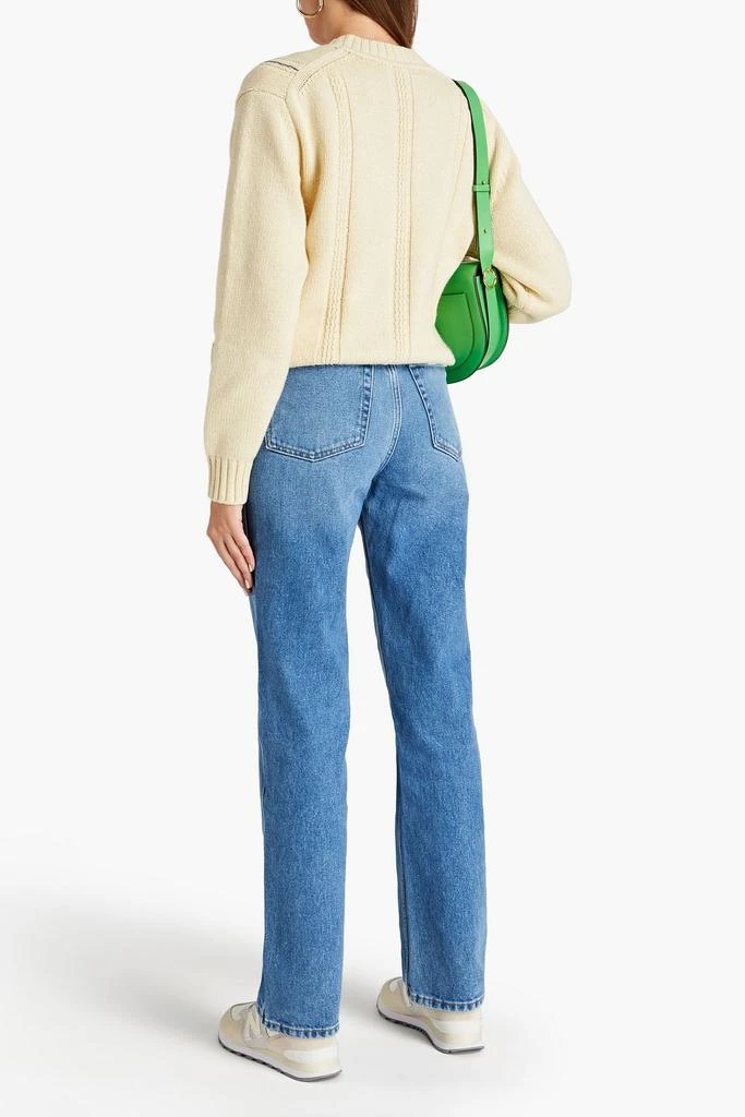Re/Done High-rise straight-leg jeans 3