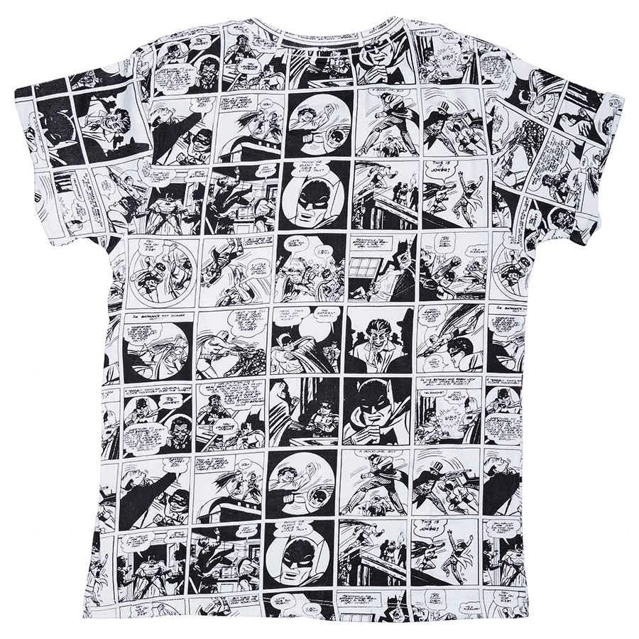 Eleven Paris Little Eleven Paris Boys White Batman T-Shirt 2