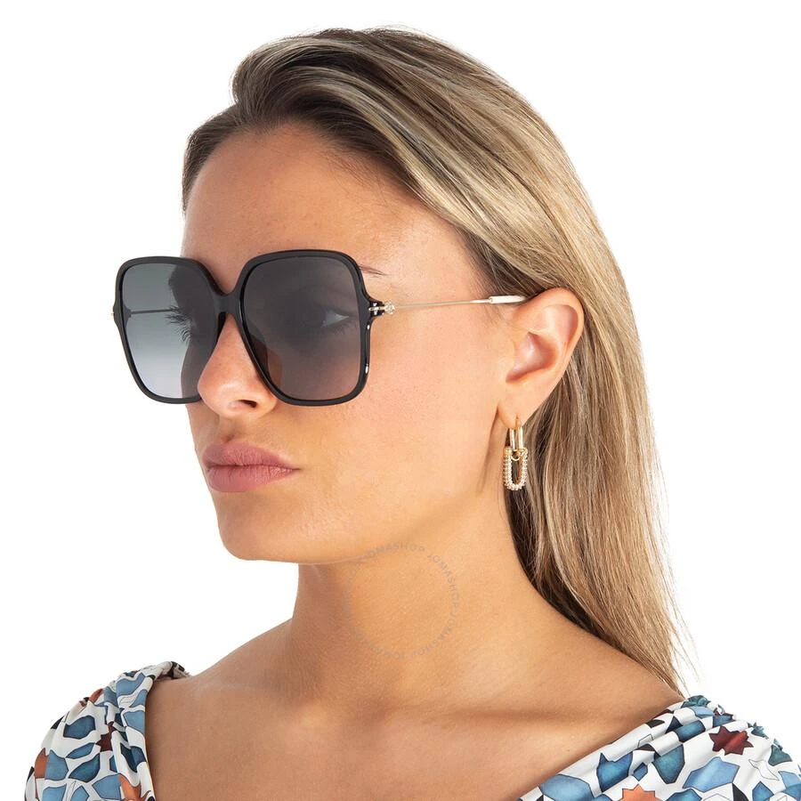 Gucci Grey Butterfly Ladies Sunglasses GG1267S 001 60 2