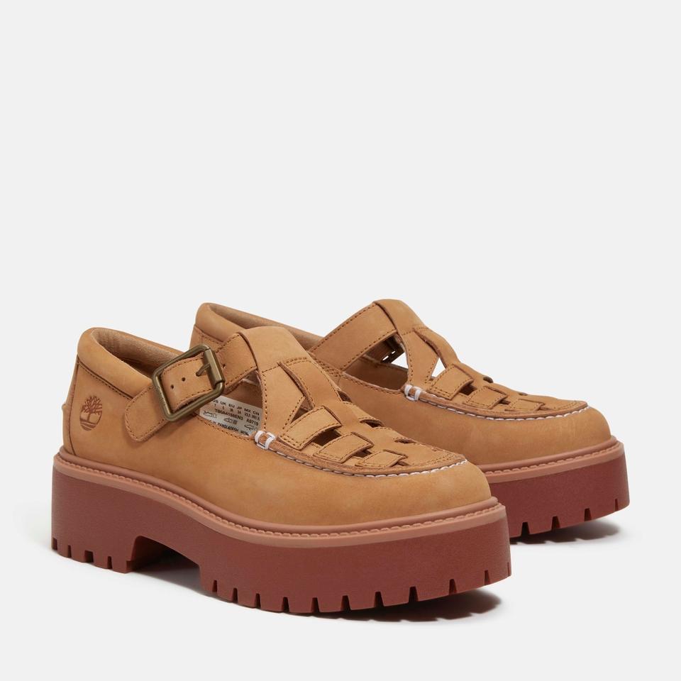Timberland TIMBERLAND WOMEN'S STONE STREET FISHERMAN 'RED BRICK' SHOES