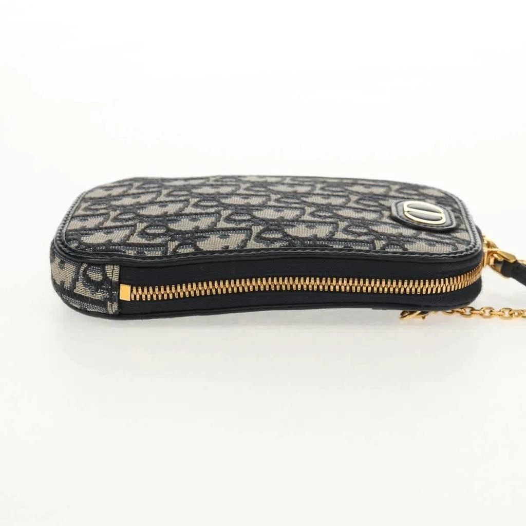 Dior 30 Montaigne Phone Holder On Chain Oblique Canvas Canvas Clutche 
Pouche Bag (Pre-Owned) 4