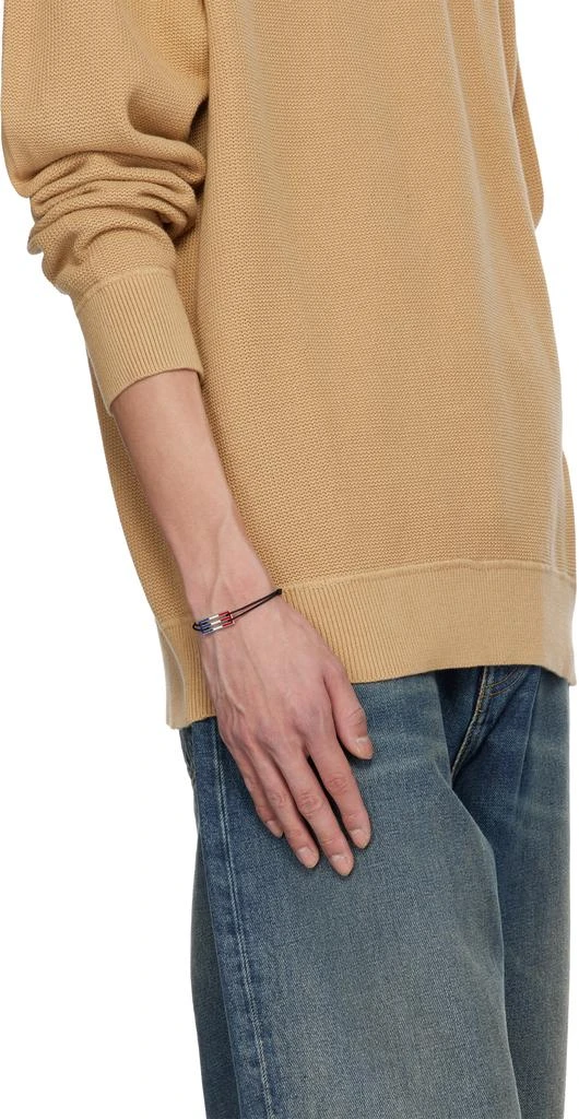 Le Gramme Black Lacquered Cord 'Le 2.5g' Bracelet 3