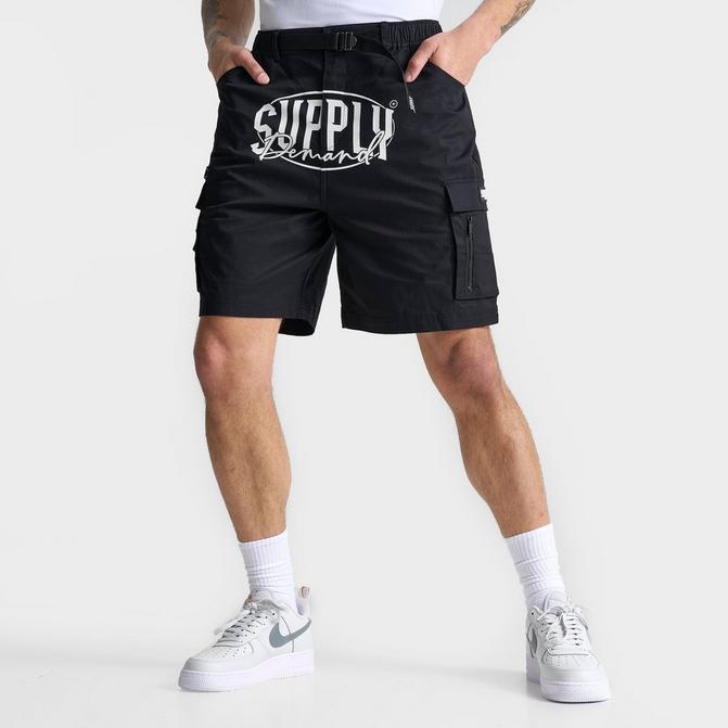 Supply and Demand Men's Supply & Demand Lock Belted Cargo Shorts