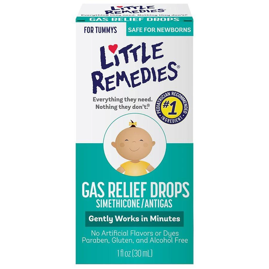 Little Tummys Gas Relief Drops Berry 1