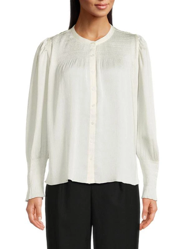 ba&sh Krizy Crinkled Top 1