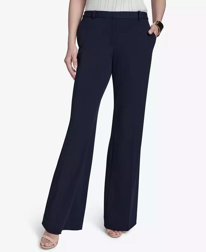 HALSTON Women's Front Slash Pocket Pant