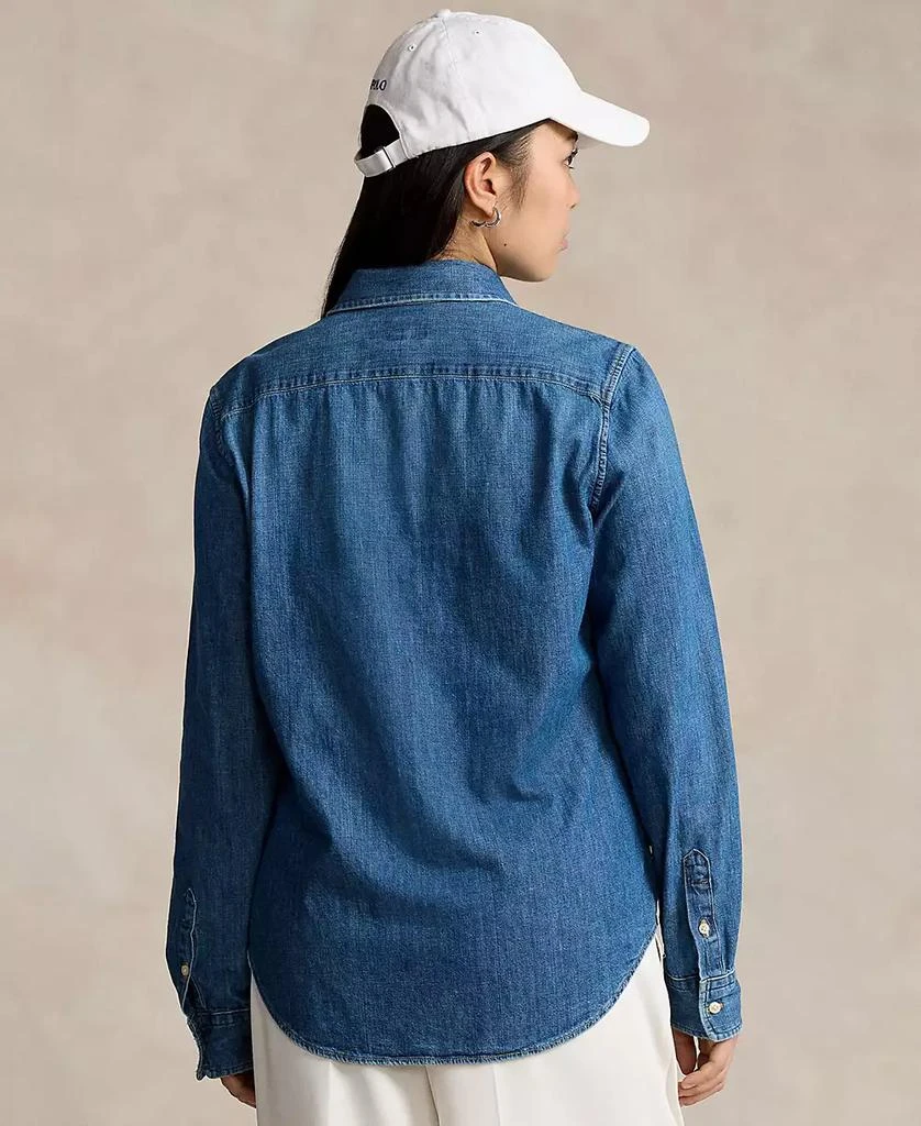 Ralph Lauren Women
s Slim-Fit Denim Shirt 4