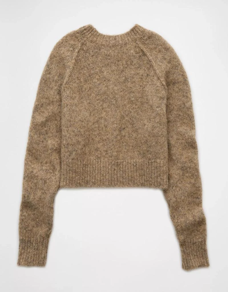 AE AE Cropped Crew Neck Bow Sweater 4