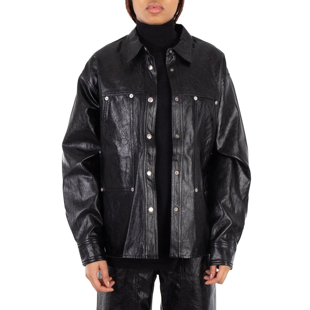 【関税込み】Isabel Marant ブラック Audric レザージャケット ISABEL MARANT Audric leather biker jacket | NET-A-PORTER