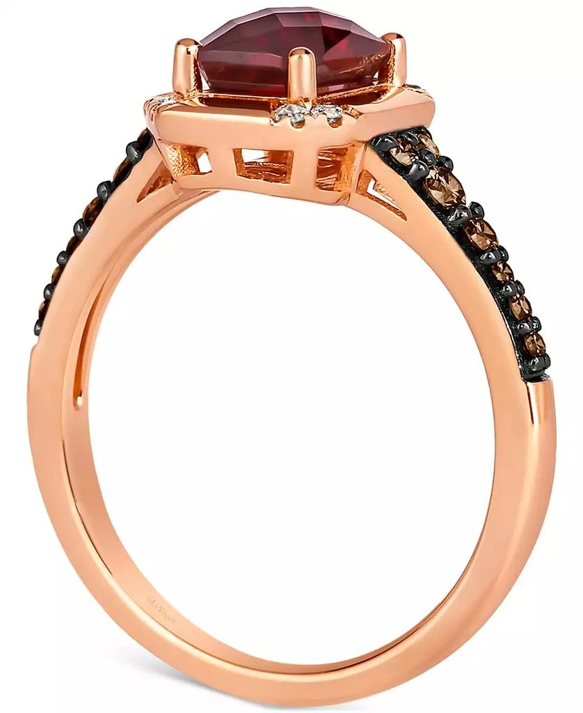 Le Vian Pomegranate Garnet (1-3/8 ct. t.w.) 
Diamond (1/4 ct. t.w.) Ring in 14k Rose Gold 2