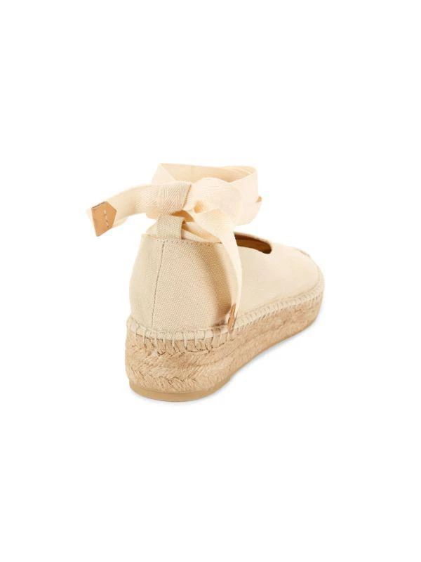 CASTAÑER Ankle Ties Canvas Espadrilles 3