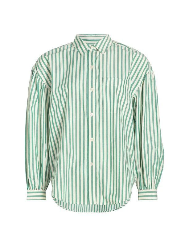 Rails Janae Striped Cotton-Blend Shirt 6