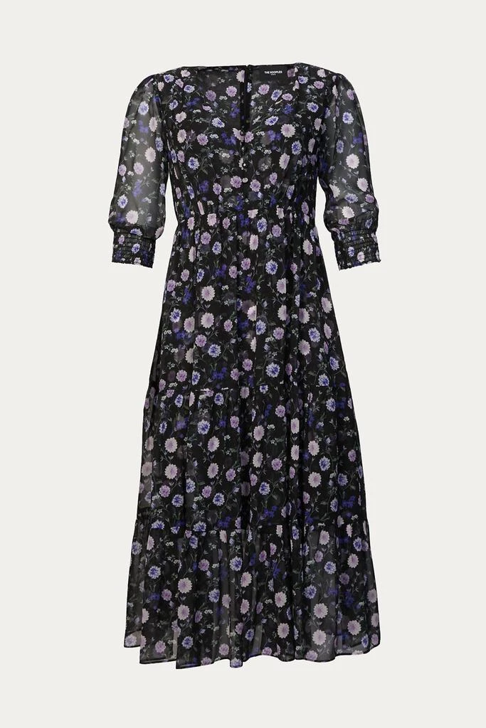 The Kooples The Kooples - PRINTED MIDI DRESS 2