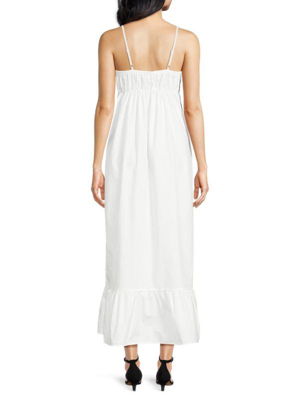 Lea & Viola Triangle Maxi Shift Dress