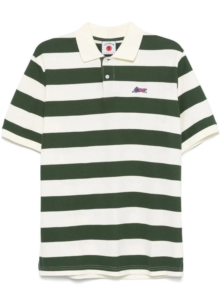 Icecream Icecream Running Dog Striped Polo Shirt 1