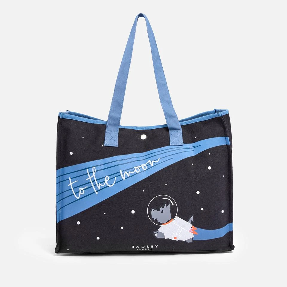 Radley Radley To The Moon And Back Again Large Cotton-Canvas Tote Bag 1