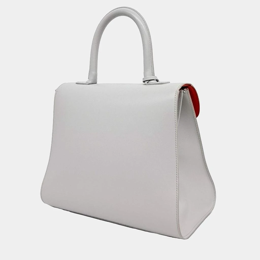 DELVAUX Delvaux Grey Leather Briand MM bag 2