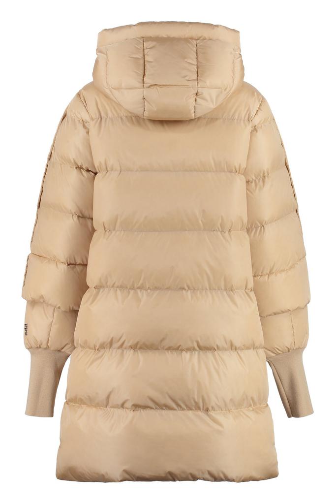 ADD Add Zip-Up Quilted Hooded Jacket