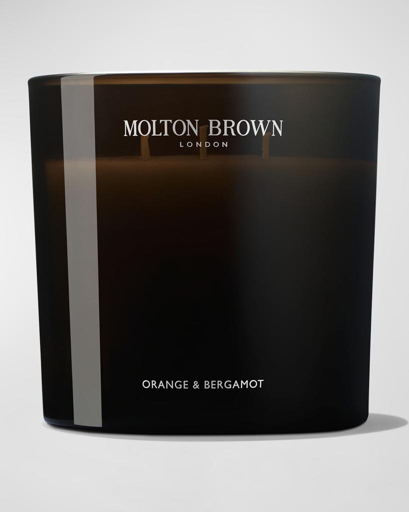 Molton Brown Orange and Bergamot Luxury Scented 3-Wick Candle, 21.16 oz.