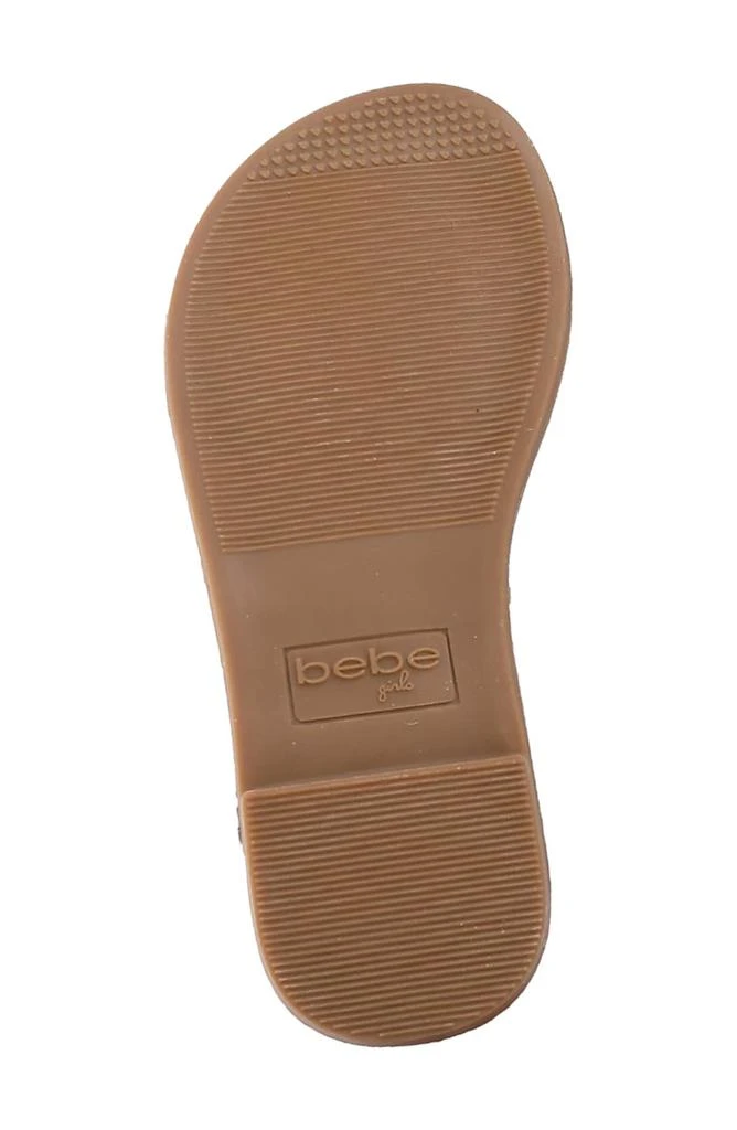 Bebe Kids
 Logo Rhinestone Sandal 6