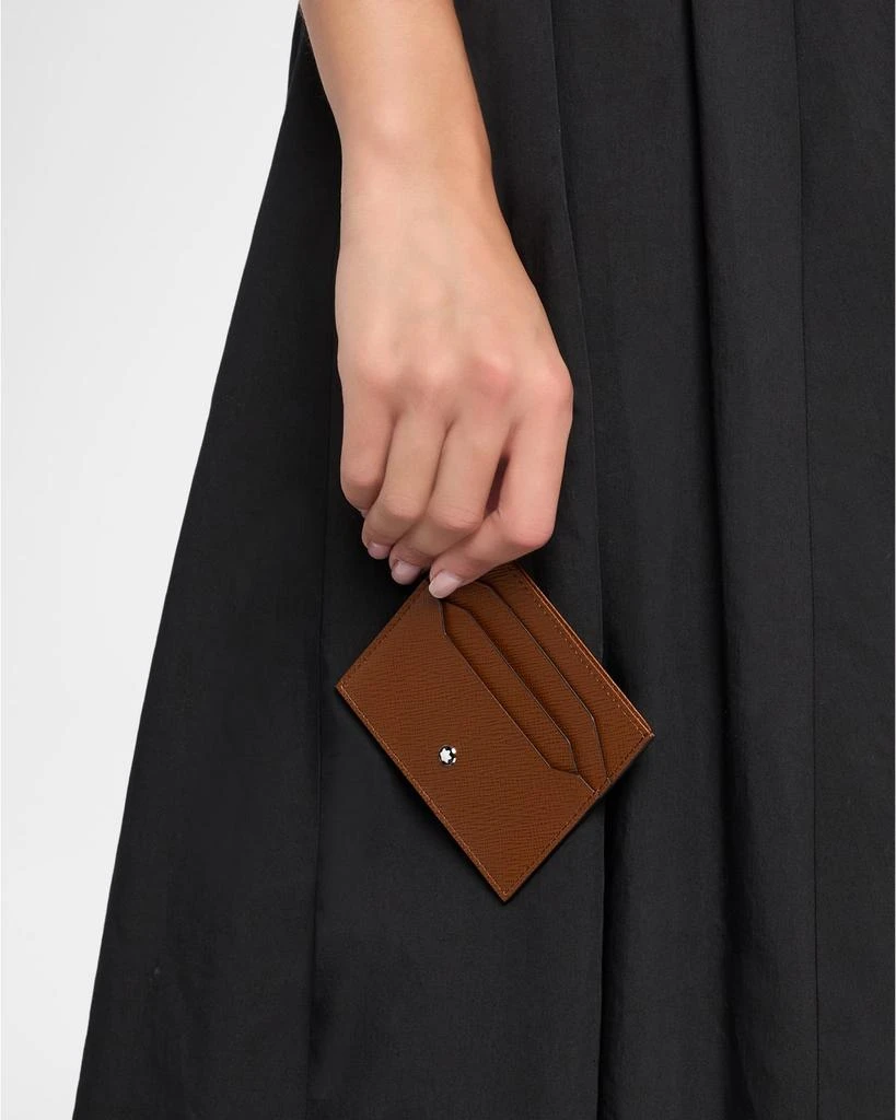MontBlanc Men
s Sartorial Leather Card Holder 2