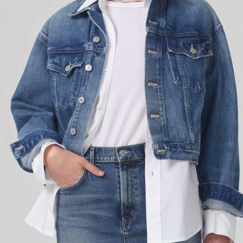Citizens of Humanity Dulce Denim Jacket Brevity 1