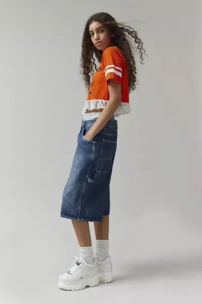 BDG BDG Astrid Longline Denim Jort 5