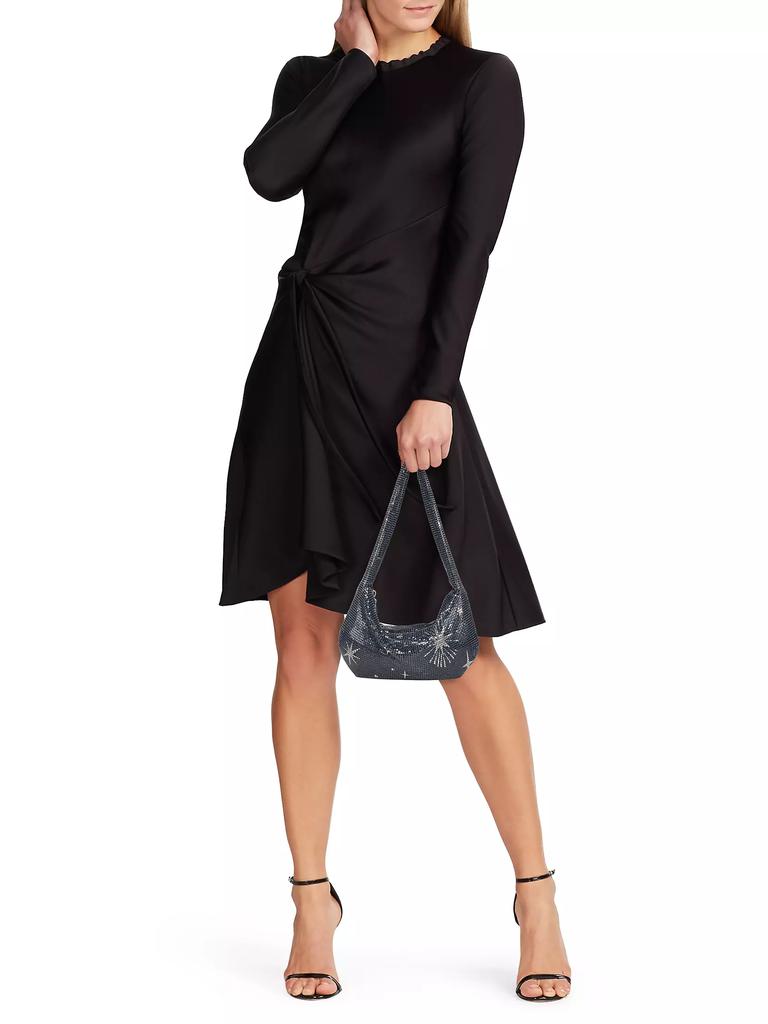 Whiting & Davis Diana Star Small Mesh Shoulder Bag