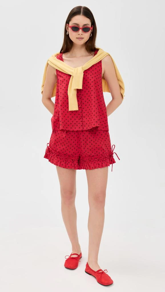 Damson Madder Mafalda Frilly Tie Boxer Shorts 4