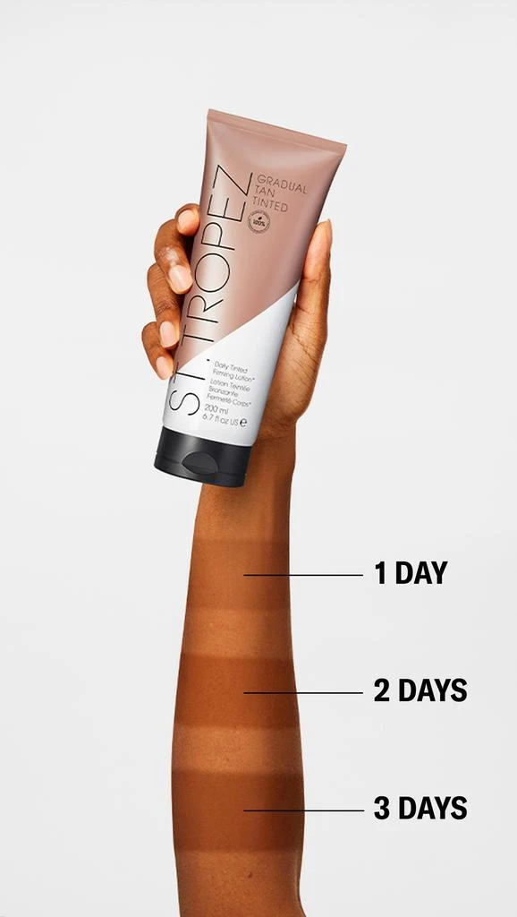 St. Tropez Gradual Tan Daily Tinted Firming Lotion 4