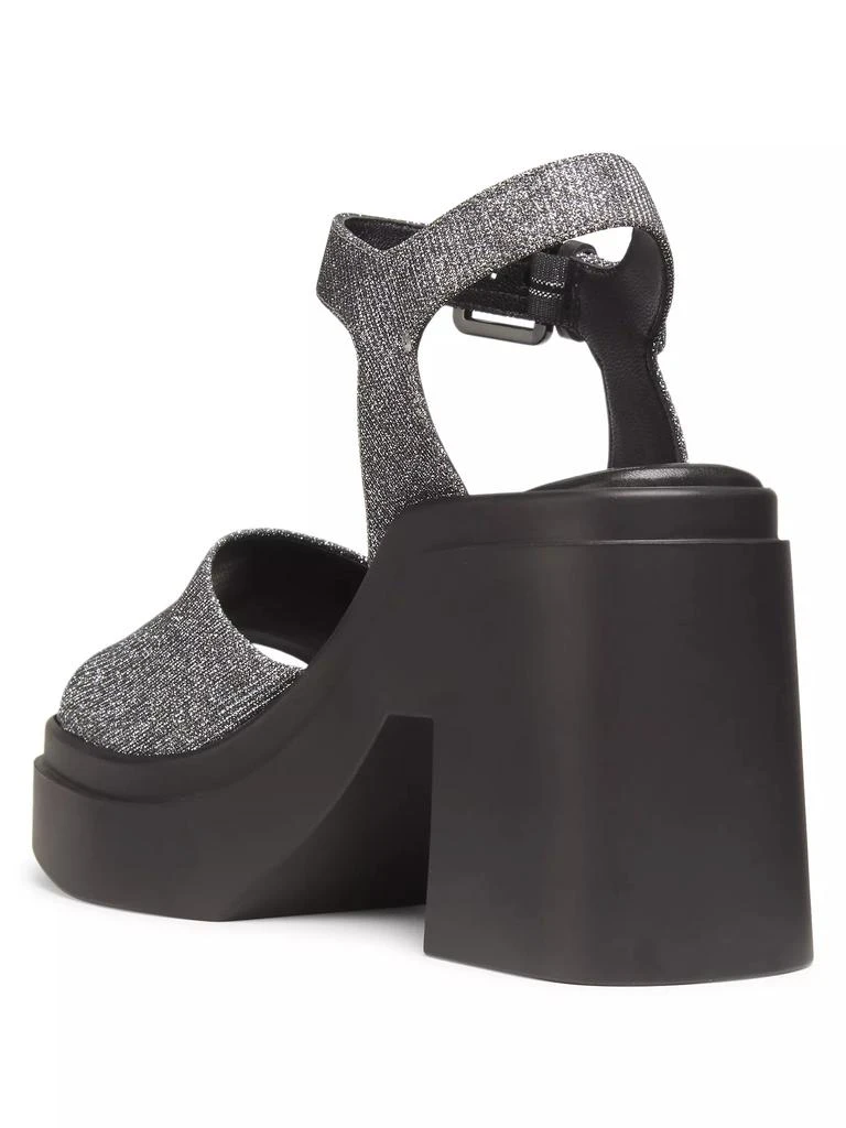 Clergerie Nelio 100MM Metallic Platform Sandals 3