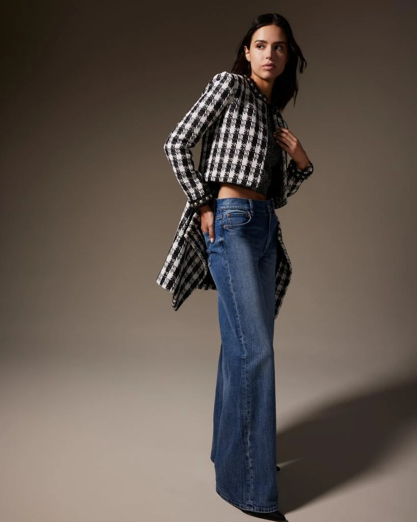 Alice + Olivia Trish Mid-Rise Baggy Jeans 2