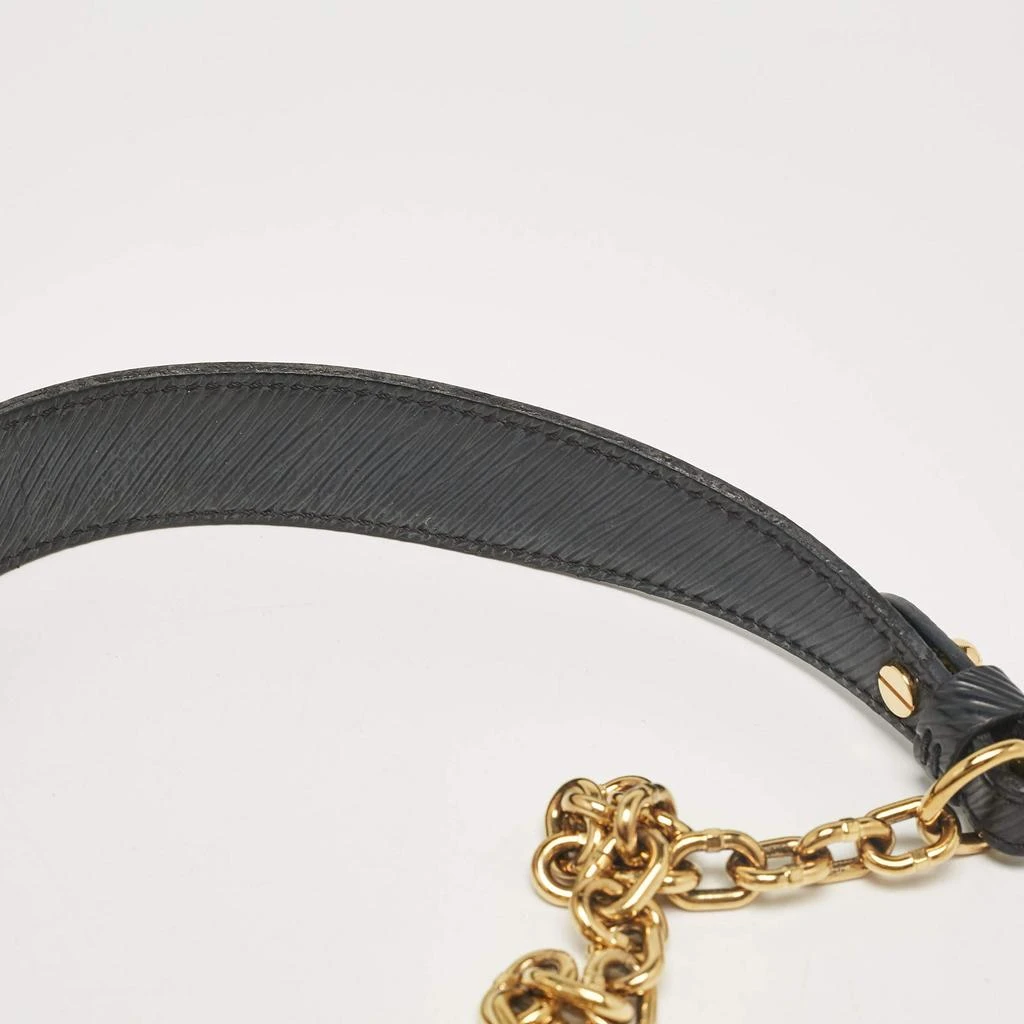 Louis Vuitton Louis Vuitton Black Epi Leather Twist MM Bag 10