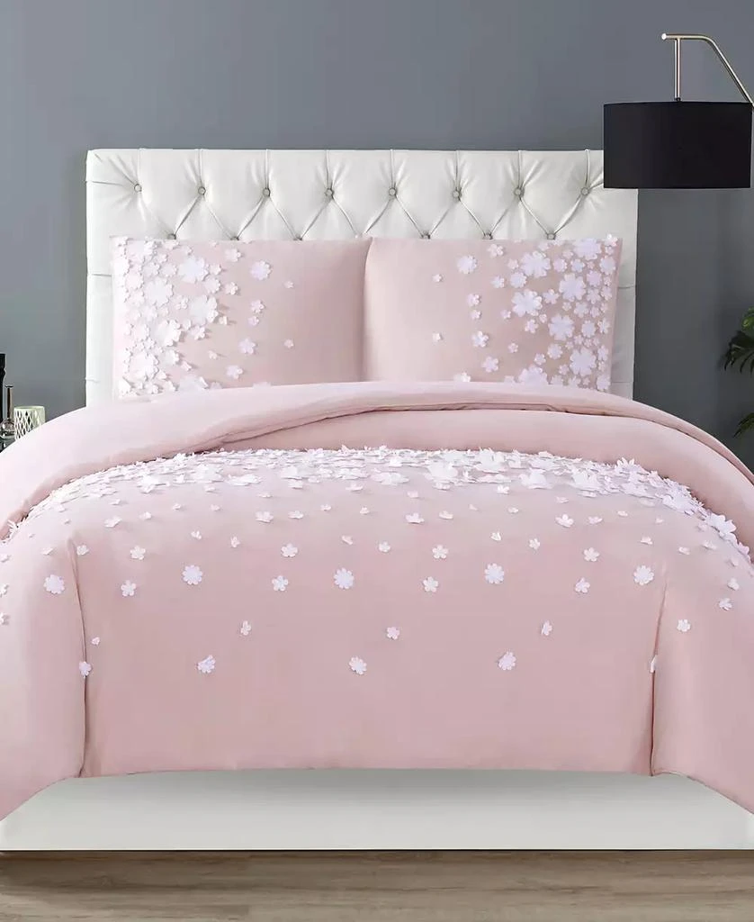 Christian Siriano New York Christian Siriano Confetti Flowers 3 Piece Comforter Set 1