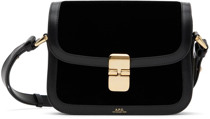 A.P.C. Black Grace Small Bag 1