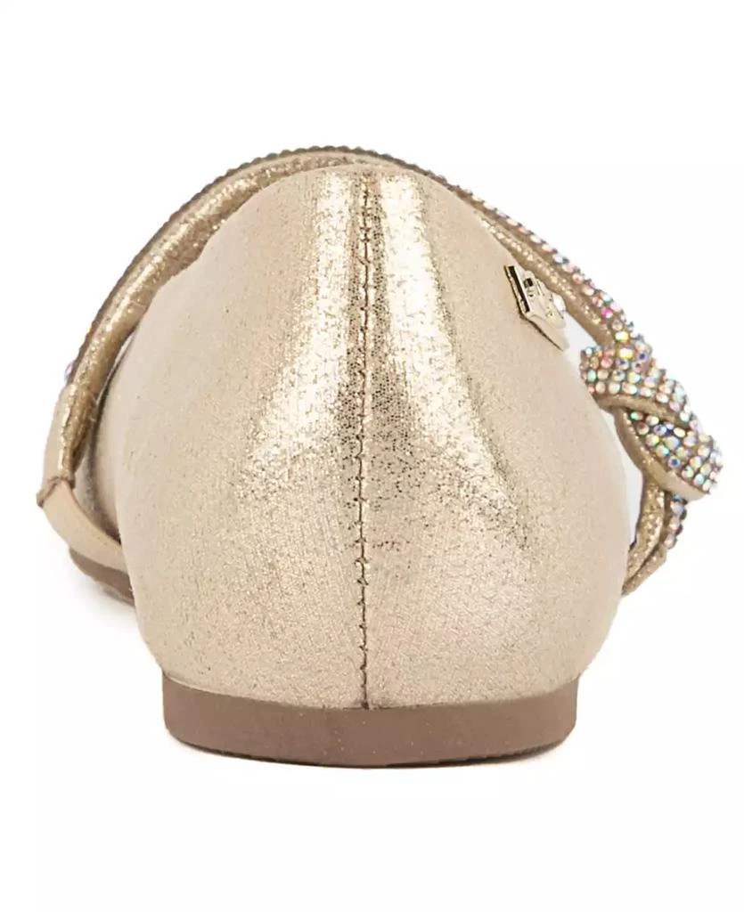 Sugar Women's Lingo Pointed Toe Rhinestone Flats 3
