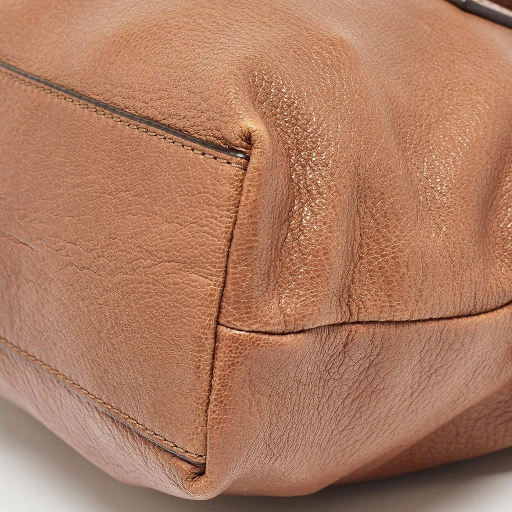 Michael Kors MICHAEL Michael Kors Brown Leather Hamilton Satchel 22