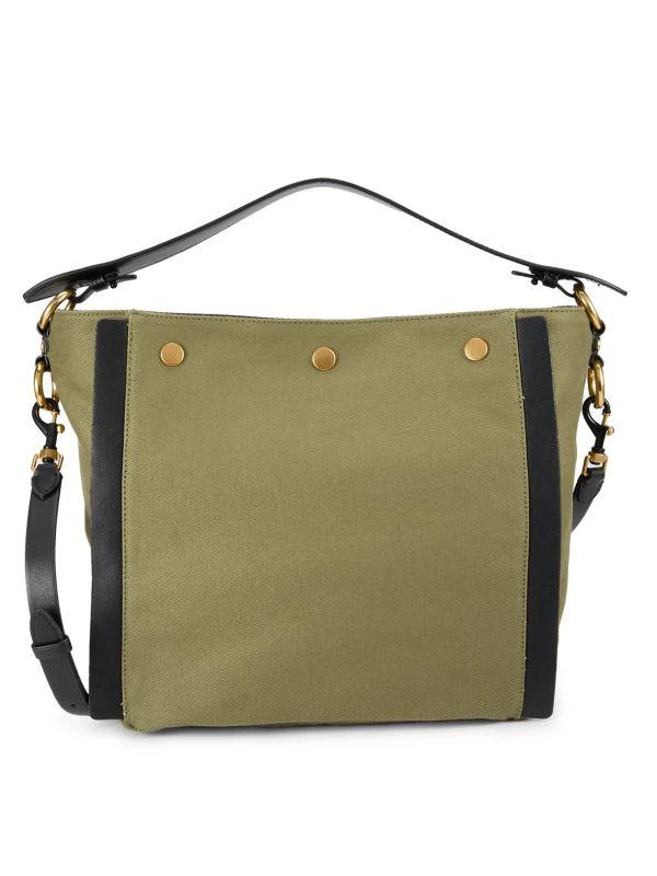Rebecca Minkoff Leather Trim Shoulder Bag 1