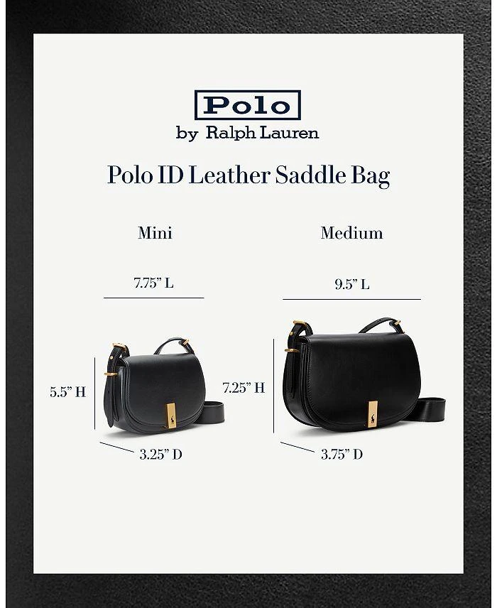Ralph Lauren Polo ID Small Saddle Bag 3