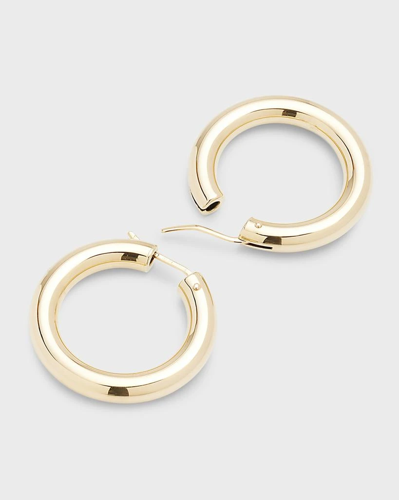 Roberto Coin 18K Yellow Gold Chubby Hoop Earrings, 28mm 4